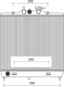Теплообменник MAGNETI MARELLI 350213940000