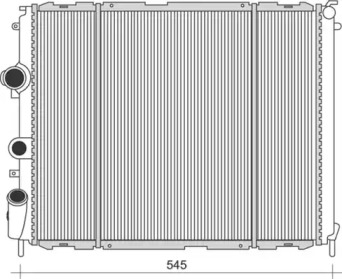 Теплообменник MAGNETI MARELLI 350213988000