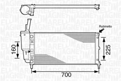 Теплообменник MAGNETI MARELLI 350213161003