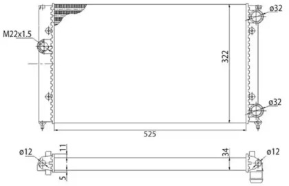 Теплообменник MAGNETI MARELLI 350213213003