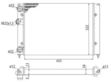 Теплообменник MAGNETI MARELLI 350213214003