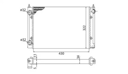 Теплообменник MAGNETI MARELLI 350213646003