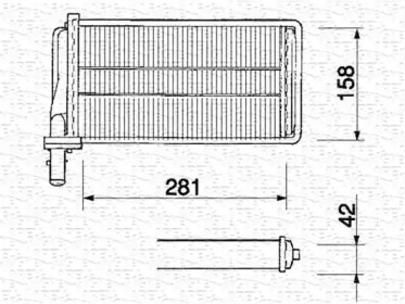 Теплообменник MAGNETI MARELLI 350218061000