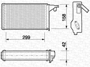 Теплообменник MAGNETI MARELLI 350218062000