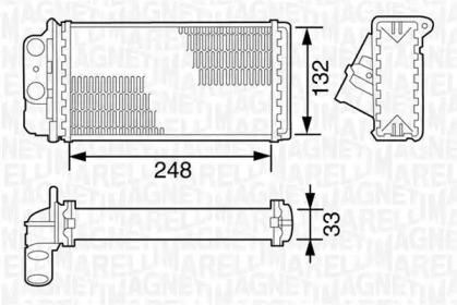 Теплообменник MAGNETI MARELLI 350218076000