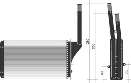 Теплообменник MAGNETI MARELLI 350218231000