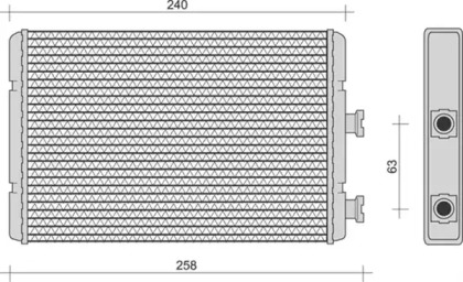 Теплообменник MAGNETI MARELLI 350218251000