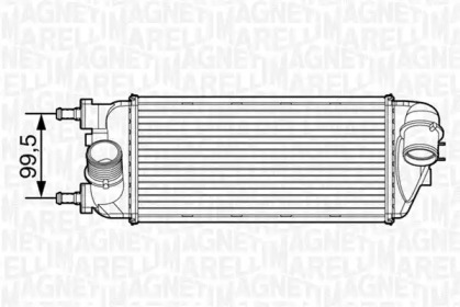 Теплообменник MAGNETI MARELLI 351319201500