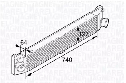 Теплообменник MAGNETI MARELLI 351319201990