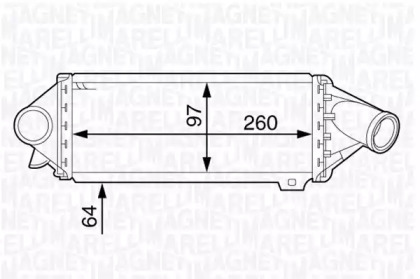 Теплообменник MAGNETI MARELLI 351319202460