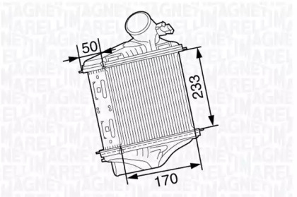 Теплообменник MAGNETI MARELLI 351319202710