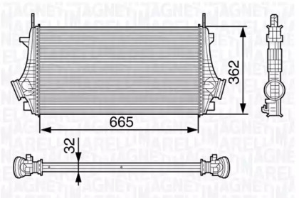 Теплообменник MAGNETI MARELLI 351319202730