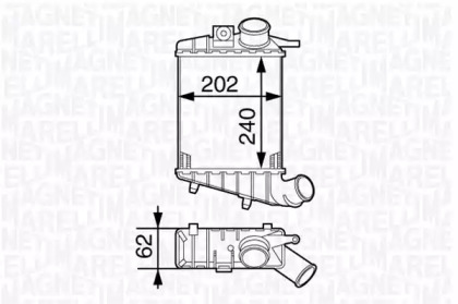 Теплообменник MAGNETI MARELLI 351319202750