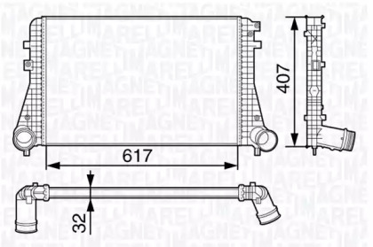 Теплообменник MAGNETI MARELLI 351319202850