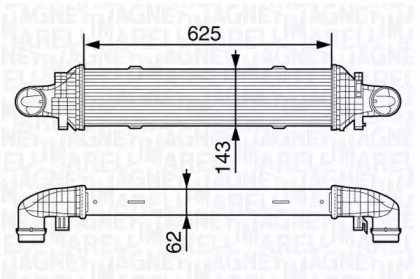 Теплообменник MAGNETI MARELLI 351319203350