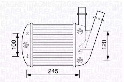 Теплообменник MAGNETI MARELLI 351319203450