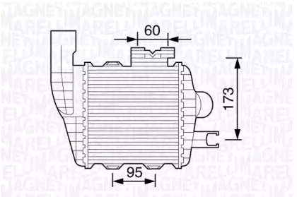 Теплообменник MAGNETI MARELLI 351319203470