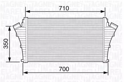 Теплообменник MAGNETI MARELLI 351319203510