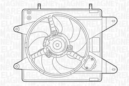 Вентилятор MAGNETI MARELLI 069422004010