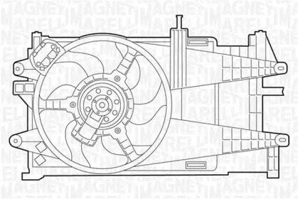 Вентилятор MAGNETI MARELLI 069422022010