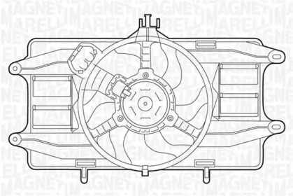 Вентилятор MAGNETI MARELLI 069422023010