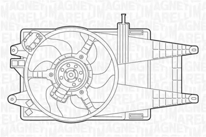 Вентилятор MAGNETI MARELLI 069422045010