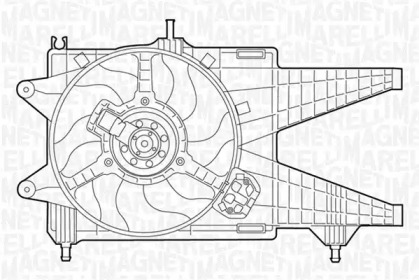 Вентилятор MAGNETI MARELLI 069422047010