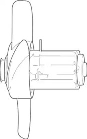 Вентилятор MAGNETI MARELLI 069422224010