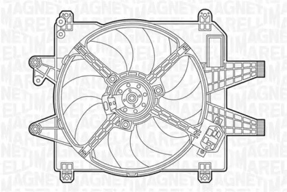 Вентилятор MAGNETI MARELLI 069422237010