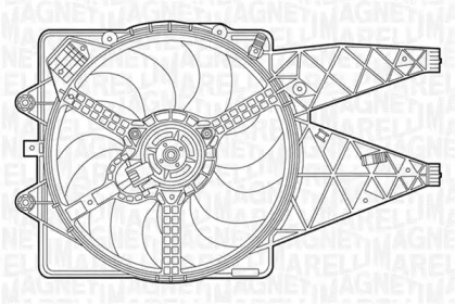 Вентилятор MAGNETI MARELLI 069422238010