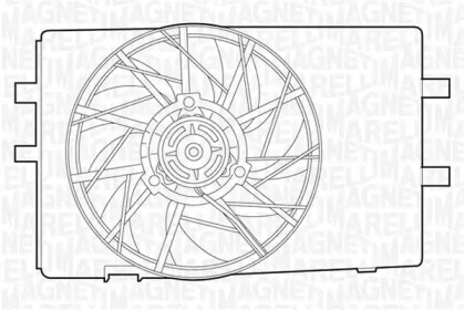 Вентилятор MAGNETI MARELLI 069422325010