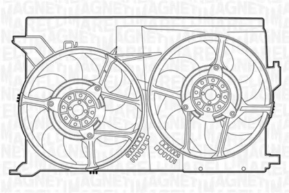 Вентилятор MAGNETI MARELLI 069422339010