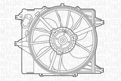 Вентилятор MAGNETI MARELLI 069422345010