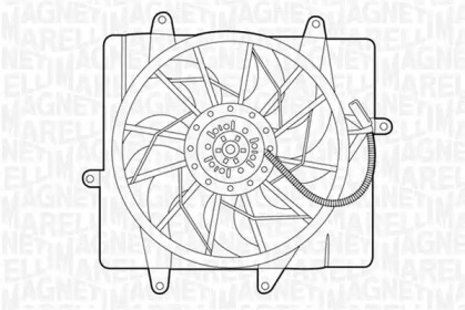 Вентилятор MAGNETI MARELLI 069422369010