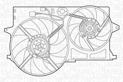 Вентилятор MAGNETI MARELLI 069422390010