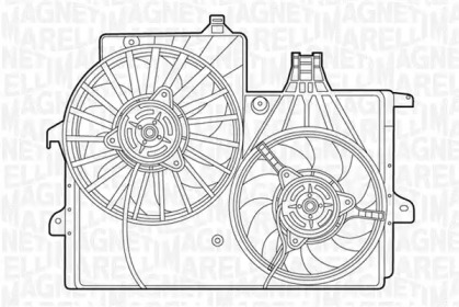 Вентилятор MAGNETI MARELLI 069422428010