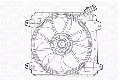 Вентилятор MAGNETI MARELLI 069422545010