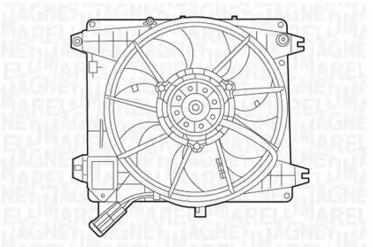 Вентилятор MAGNETI MARELLI 069422546010