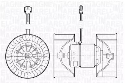 вентилятор MAGNETI MARELLI 069412671010