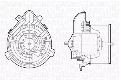 вентилятор MAGNETI MARELLI 069412695010