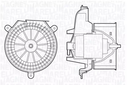 вентилятор MAGNETI MARELLI 069412712010