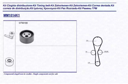 Ременный комплект MAGNETI MARELLI 341310141101