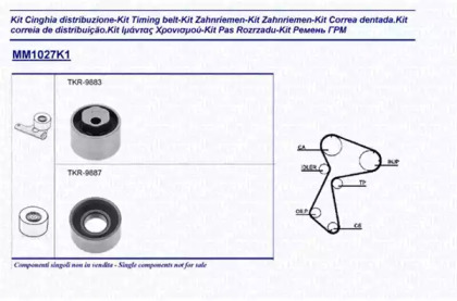 Ременный комплект MAGNETI MARELLI 341310271101