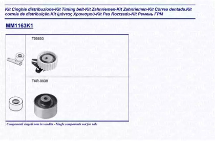 Ременный комплект MAGNETI MARELLI 341311631101