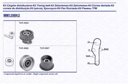 Ременный комплект MAGNETI MARELLI 341313981102