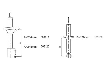 Амортизатор AL-KO 108130