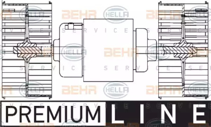 Вентилятор салона BEHR HELLA SERVICE 8EW 351 029-041