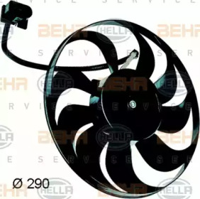 Вентилятор BEHR HELLA SERVICE 8EW 351 043-311