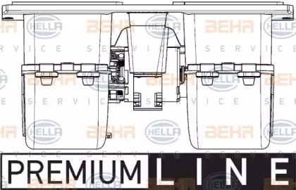 Вентилятор салона BEHR HELLA SERVICE 8EW 351 044-631