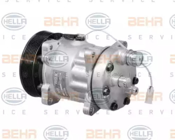 Компрессор, кондиционер BEHR HELLA SERVICE 8FK 351 119-271